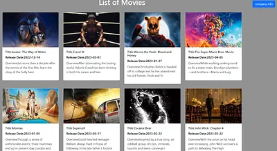 Movie Web App